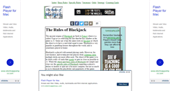 Desktop Screenshot of blackjackrulesandstrategy.com